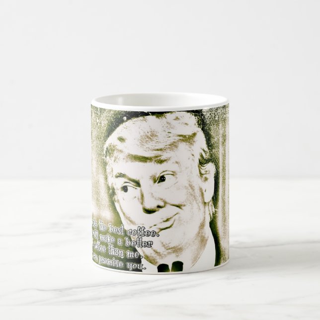 Donald Trump - caneca da paródia (Centro)