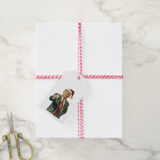 Donald Trump Engraçado Etiqueta de presente de Nat