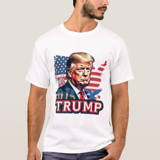 Donald Trump Homage T-shirt Tee Top Presidente dos