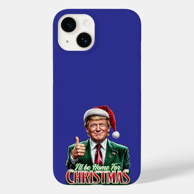 Donald Trump Natal Papai Noel Dói (Verso)