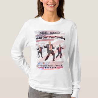 Donald Trump Shirt Long Sleeve, mulher de camisa l