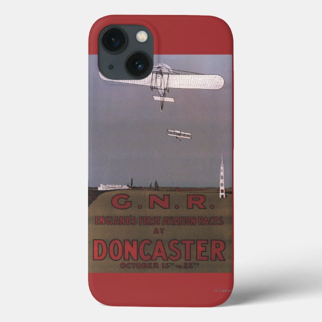 Doncaster, Inglaterra - Primeiras Raças de Aviação (Verso)