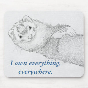 Doninha Mousepad - Pandora possui