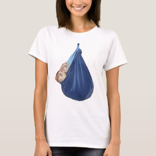 Doninhas no t-shirt do saco de sono de A