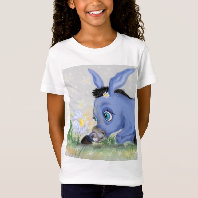 Donkey e Daisy Funny T-Shirt (Frente)