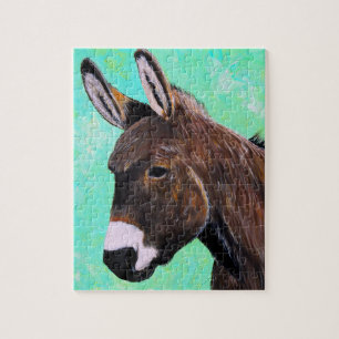 Donkey Painting Quebra-cabeça