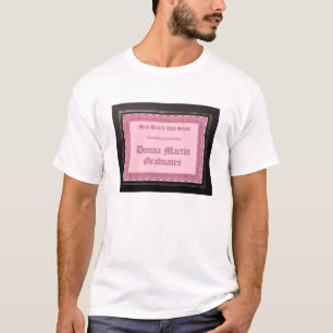 Donna Martin gradua o t-shirt do diploma