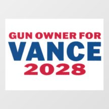 Dono de Arma para Vance 2028