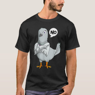 Dono de Pombo Homens Crianças Pombos T Camisa