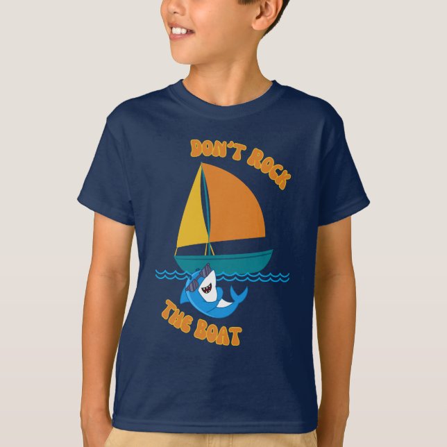 Don't Rock the Boat - t-shirt jovem (Frente)