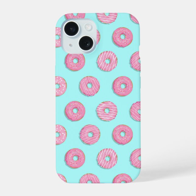 Donuts Rosa Glacê Doce Açúcar (Verso)