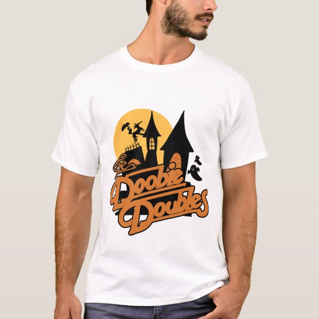 Doobie Doubles Haunted Jam T-Shirt (Frente)