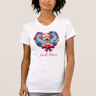 Doodle Mãe Cachorro Lover T-Shirt