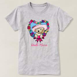 Doodle Mãe Cachorro Lover T-Shirt