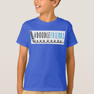 #DoodleFriends - t-shirt dos miúdos com Capas