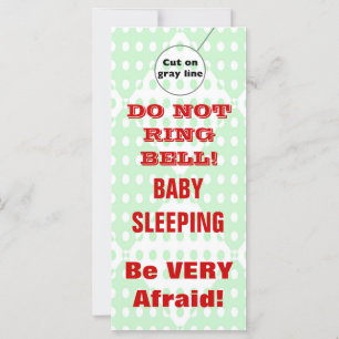 Doorhanger Doorhanger com Portas Bebê Dormentes