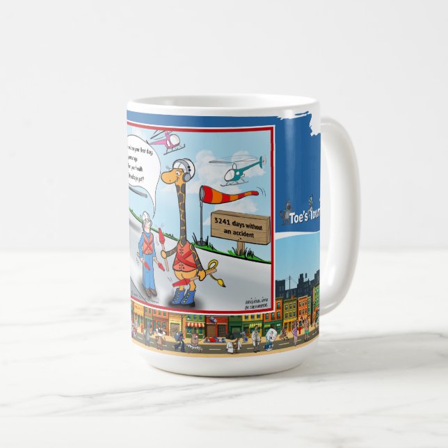 Dores de Cabeça | Caneca Clássica de Café para Mel (Frente Esquerda)