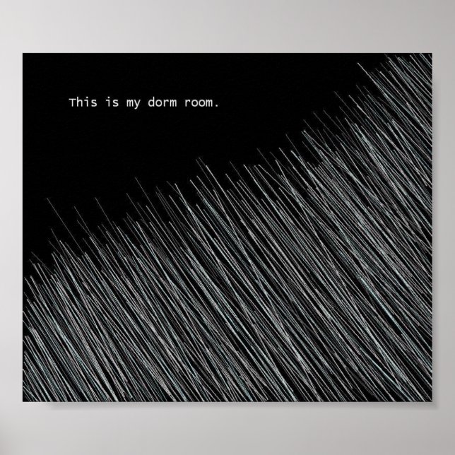 Dorm Room Poster  (Frente)