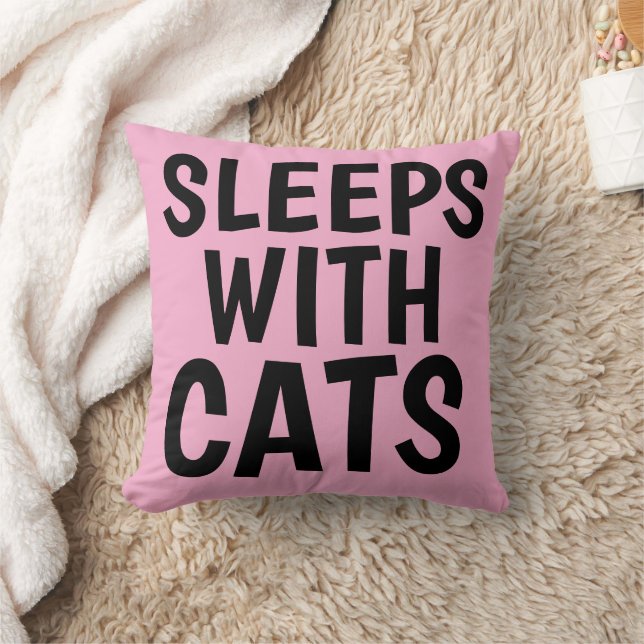 DORME COM GATOS almofada de gato (Cobertor)