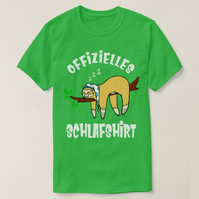 Dormir Camisa Pijama Engraçado Riser Tarde (Frente do Design)