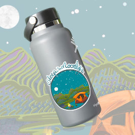 Dormir no adesivo à luz da Lua