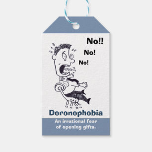 Doronofobia Medo de Abrir Etiquetas Presentes