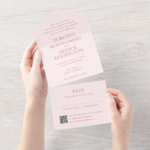 Dorothy Pink Elegant Wedding
