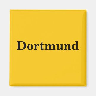 Dortmund escudo Gold - Gleb íman -