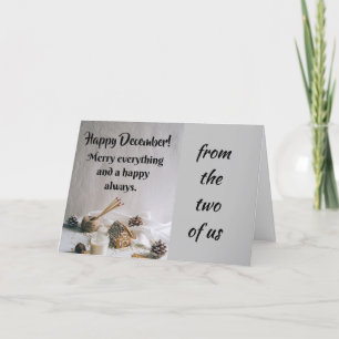 DOS 2 DE US = DESEJOS DO CARTÃO DE FÉRIAS DE JOY