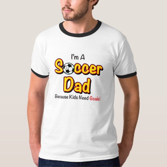 Dos "A camisa dos homens do pai do futebol dos (Frente)