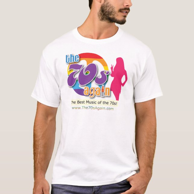 Dos anos 70 o t-shirt básico dos FUNCIONARIOS (Frente)