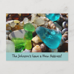 Dos cartão novos do endereço da sua família bens