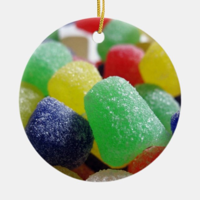Dos Gumdrops ornamento abundante (Frente)