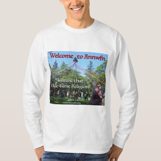 Dos homens longos da Capa de Annwfn a camisa (Frente)