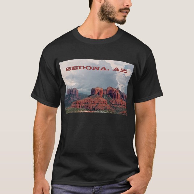Dos homens vermelhos da rocha de Sedona a camisa (Frente)