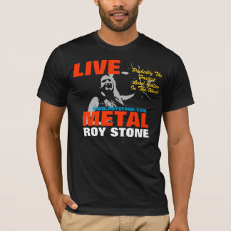 DOS HOMENS VIVOS DO METAL DA PEDRA DE ROY T-SHIRT