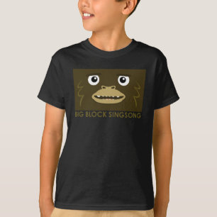 Dos miúdos grandes do pé de BBSS o t-shirt