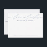 Dosagem Azul - Cartão de Guarda-Estoque para Novas<br><div class="desc">Essas cartas maravilhosamente projetadas oferecem uma maneira única de os convidados do casamento compartilharem seus conselhos e desejos sinceros com a noiva e o noivo. Ideal para adicionar um toque pessoal ao seu dia especial, essas cartas garantem que as manobras sejam apreciadas para o casal feliz. Perfeito para recepções de...</div>