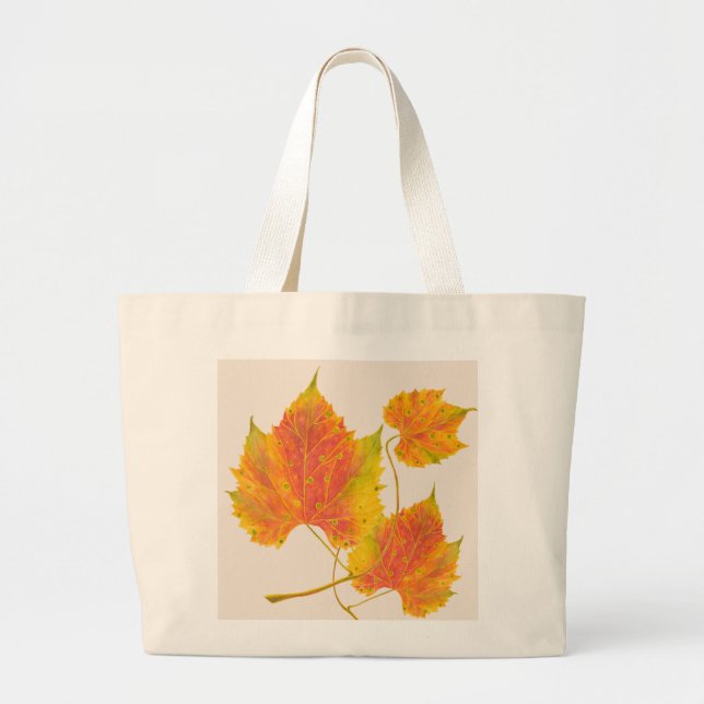 Dotty Spotty Fall em um Bolsa Jumbo (Frente)