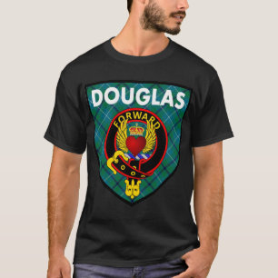 Douglas Forward crest em Antigos Douglas T-Shirt