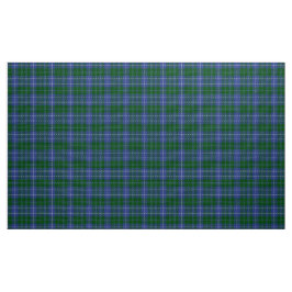 Douglas Tartan Blue Green and Black Xadrez Tecido