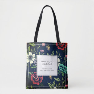 Doula Midwest Floral Tote Bag Personalizado