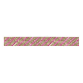 Dourada Glitter Glitter Girly Pink Strips