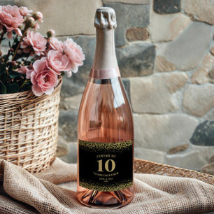 Dourada Glitter Negra Alegra-Se A 10 Anos De Anive