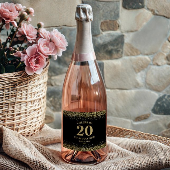 Dourada Glitter Negra Alegra-Se A 20 Anos De Anive (Criador carregado)