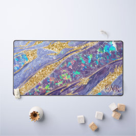 Dourada Glitter Purple Holographic Opal & Marble