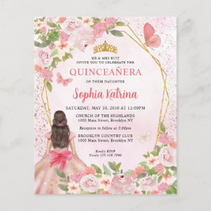 Dourada princesa oral cor-de-rosa, cor-de-rosa, Qu