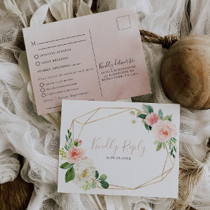 Douradas Flores Geométricas Menu Escolha Resposta