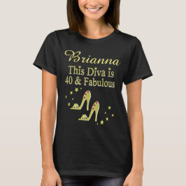 DOURADO 40 E FABULOSO PERSONALIZADO À CAMISA