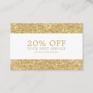 Dourado brilho - Voucher de desconto